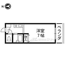 京都府京都市右京区西京極浜ノ本町（賃貸マンション1K・3階・19.17㎡） その1