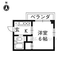 京都府京都市上京区上長者通西洞院東入土御門町（賃貸マンション1K・3階・17.00㎡） その1