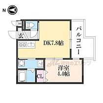 京都府京都市左京区吉田牛ノ宮町（賃貸アパート1LDK・3階・28.38㎡） その2