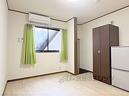 京福電気鉄道北野線 北野白梅町駅 徒歩8分の賃貸アパート 1階ワンルームのリビング/ダイニング