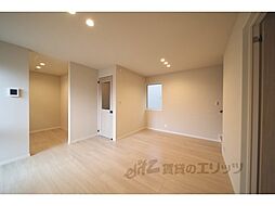 京阪本線 神宮丸太町駅 徒歩11分の賃貸アパート 1階2LDKのリビング/ダイニング