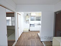 京都市営烏丸線 今出川駅 徒歩8分の賃貸マンション 2階2DKのリビング/ダイニング