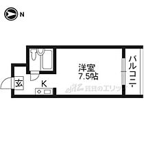 京都府京都市右京区西京極北裏町（賃貸マンション1K・3階・20.15㎡） その2