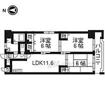 ミルウインドウ 802 ｜ 京都府京都市下京区五条通新町西入西錺屋町（賃貸マンション3LDK・8階・65.83㎡） その2