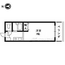 COCO西京極 105 ｜ 京都府京都市右京区西京極浜ノ本町（賃貸マンション1K・1階・19.17㎡） その2