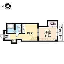 京都府京都市右京区太秦森ヶ前町（賃貸マンション1DK・4階・22.00㎡） その2