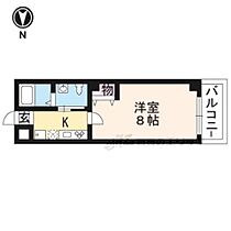 京都府京都市上京区一条通御前西入三丁目西町（賃貸マンション1K・1階・22.95㎡） その2