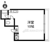 京都府京都市北区小山初音町（賃貸マンション1R・3階・22.00㎡） その2