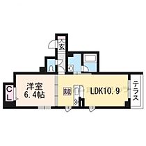 京都府京都市右京区鳴滝宅間町（賃貸マンション1LDK・1階・43.10㎡） その2