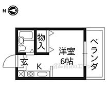 京都府京都市上京区大宮通上長者町下る東堀町（賃貸マンション1K・2階・18.00㎡） その2