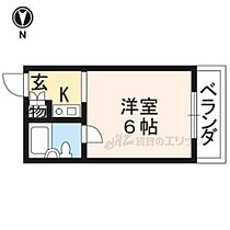 マンション栄光 2-B ｜ 京都府京都市中京区西ノ京西月光町（賃貸マンション1K・2階・15.00㎡） その2