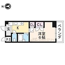 京都府京都市上京区中立売通大宮東入梨木町（賃貸マンション1R・5階・18.98㎡） その2