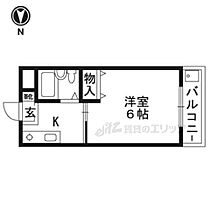 京都府京都市北区紫竹下本町（賃貸マンション1R・2階・17.22㎡） その2