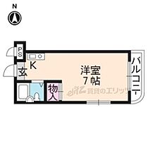 京都府京都市右京区西京極北大入町（賃貸マンション1K・2階・18.20㎡） その2