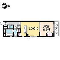 京都府京都市右京区西院月双町（賃貸マンション1LDK・5階・40.14㎡） その2