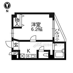 🉐敷金礼金0円！🉐山陰本線 二条駅 徒歩12分