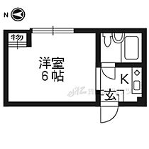 ハイツ山下 401 ｜ 京都府京都市左京区浄土寺西田町（賃貸マンション1K・4階・14.27㎡） その2