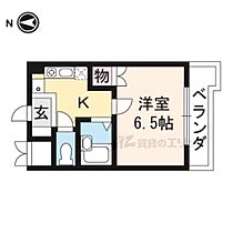 京都府京都市中京区押小路通高倉下ル柊町（賃貸マンション1K・4階・20.40㎡） その2