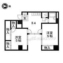 フジハイツ 403 ｜ 京都府京都市東山区団栗通大和大路東入小松町（賃貸マンション2K・4階・30.00㎡） その2