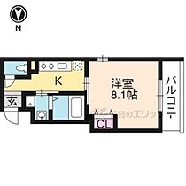 京都府京都市上京区中筋通大宮西入横大宮町（賃貸マンション1K・2階・29.63㎡） その2