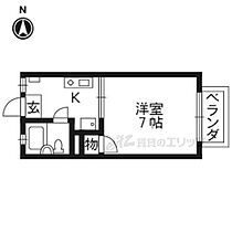 京都府京都市北区紫野下門前町（賃貸アパート1K・1階・20.29㎡） その2