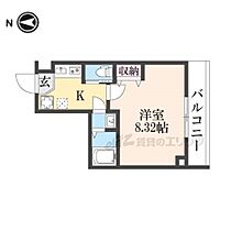 京都府京都市上京区小山町（賃貸マンション1K・3階・24.30㎡） その2