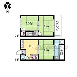 🉐敷金礼金0円！🉐紫野西泉堂町51貸家