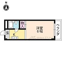 ソワリエマエグチ 305 ｜ 京都府京都市上京区笹屋町通千本東入笹屋町三丁目（賃貸マンション1K・3階・17.01㎡） その2