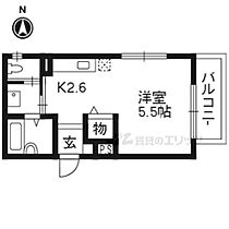 京都府京都市左京区吉田下阿達町（賃貸アパート1K・1階・20.86㎡） その2