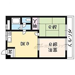 間取図画像 2DK