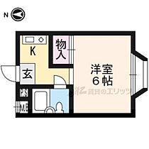 京都府京都市右京区梅ケ畑高鼻町（賃貸アパート1R・1階・18.00㎡） その2