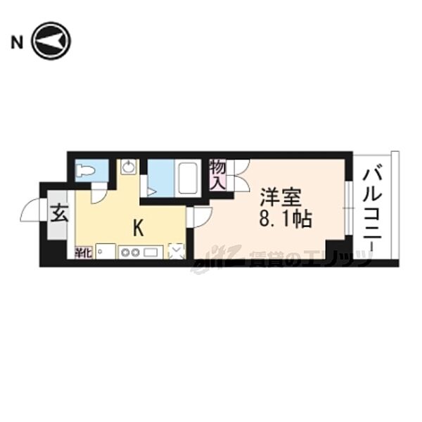 マインズ・コム四条大宮 612｜京都府京都市下京区立中町(賃貸マンション1K・6階・25.00㎡)の写真 その2