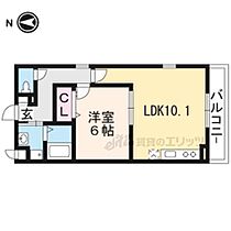 京都府京都市上京区下長者町通智恵光院東入西辰巳町（賃貸マンション1LDK・1階・40.73㎡） その2