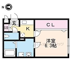 西大路三条駅 6.6万円