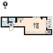 京都府京都市右京区花園八ツ口町（賃貸マンション1K・3階・20.59㎡） その2