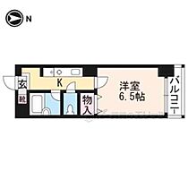 ス・プレール北野 201 ｜ 京都府京都市上京区一条通七本松西入東町（賃貸マンション1K・2階・19.40㎡） その2