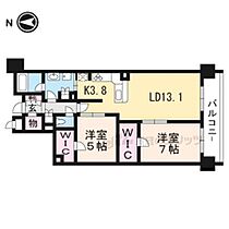 京都府京都市下京区四条通西洞院東入郭巨山町（賃貸マンション2LDK・5階・69.03㎡） その2