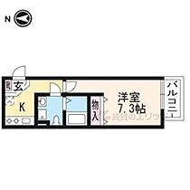 京都府京都市右京区太秦一ノ井町（賃貸アパート1K・2階・24.20㎡） その1