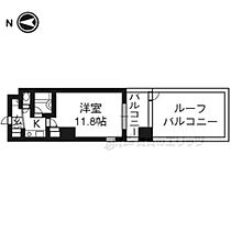 京都府京都市右京区梅津南広町（賃貸マンション1K・6階・30.96㎡） その2