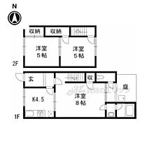 今大黒町貸家  ｜ 京都府京都市下京区今大黒町（賃貸一戸建2LDK・--・48.00㎡） その2