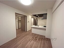 京福電気鉄道北野線 北野白梅町駅 徒歩13分の賃貸マンション 3階2LDKのリビング/ダイニング