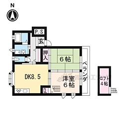 山陰本線 太秦駅 徒歩14分