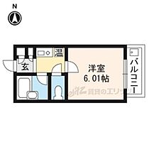 京都府京都市右京区鳴滝音戸山町（賃貸マンション1K・2階・18.00㎡） その2