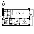 西賀茂ハイツ7階10.0万円