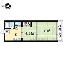 京都府京都市北区紫竹西北町（賃貸マンション2K・3階・30.00㎡） その2