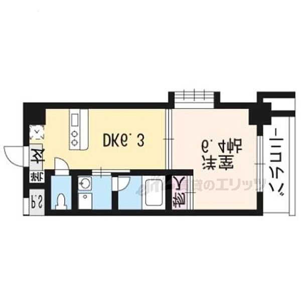 アンシャンテ 1108｜京都府京都市下京区西七条掛越町(賃貸マンション1DK・11階・29.65㎡)の写真 その2