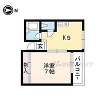 京都府京都市上京区衣棚通椹木町上る門跡町（賃貸アパート1DK・2階・24.40㎡） その2