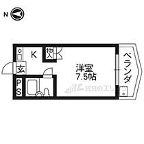 京都府京都市中京区西ノ京南壺井町（賃貸マンション1K・3階・19.20㎡） その2