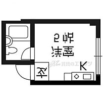 貴船マンション 206 ｜ 京都府京都市左京区下鴨貴船町（賃貸マンション1R・2階・11.00㎡） その2