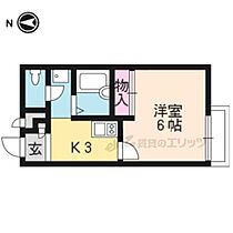 レオパレス七本松 204 ｜ 京都府京都市上京区七本松通仁和寺街道下る二番町（賃貸アパート1K・2階・20.28㎡） その2